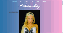 Desktop Screenshot of missmadisonmay.com